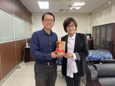Link to 115年3月24日客發中心研究發展組陳靜寬組長來訪。圖片